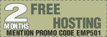 2 Months Free Hosting