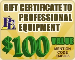 $100 Gift Certificate to ProfessionalEquipment.com